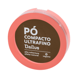 Pó Compacto Dailus Vegano Ultrafino D10 Escuro