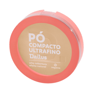 Pó Compacto Dailus Vegano Ultrafino D2 Claro