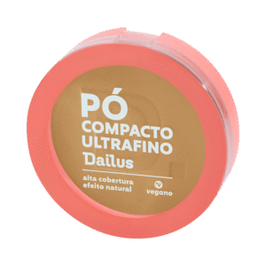 Pó Compacto Dailus Vegano Ultrafino D6 Médio