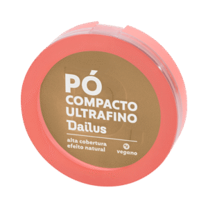 Pó Compacto Dailus Vegano Ultrafino D7 Médio
