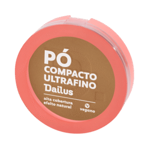 Pó Compacto Dailus Vegano Ultrafino D8 Médio