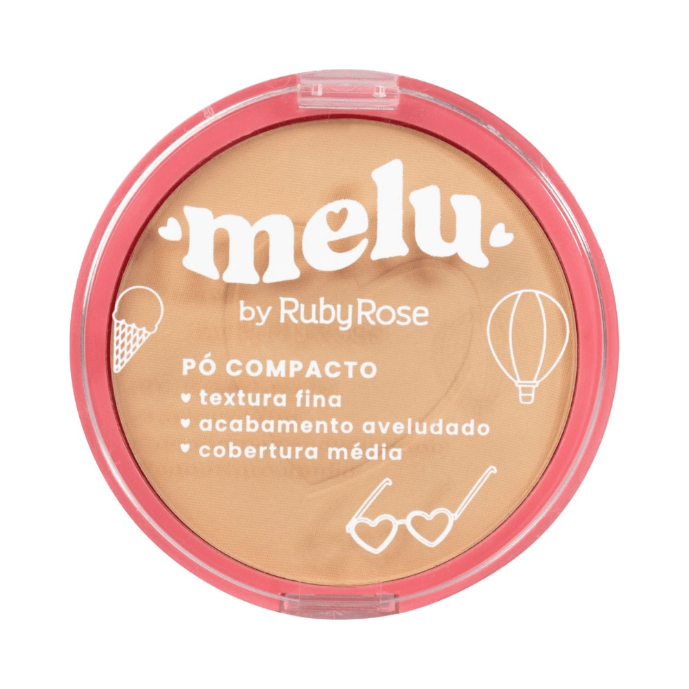 Pó Compacto Melu Rr8532 Mc50