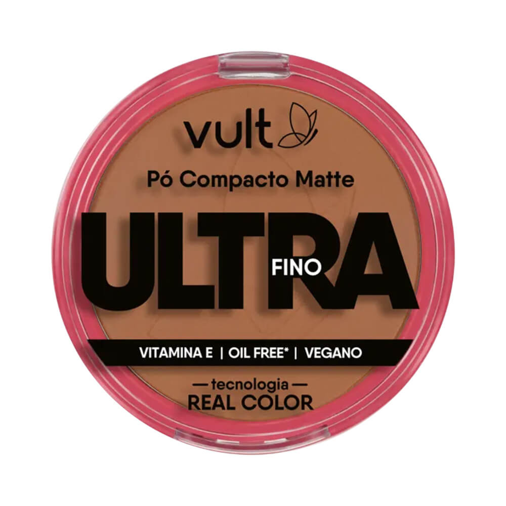 Pó Compacto Vult Ultra Fino Matte V480