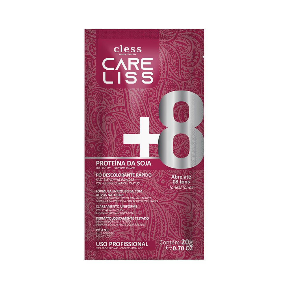 Pó Descolorante Care Liss Proteínas da Soja 20g