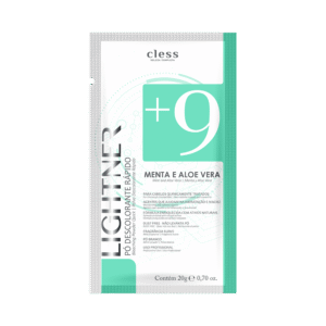 Pó Descolorante Cless Lightner Menta e Aloe Vera 20g