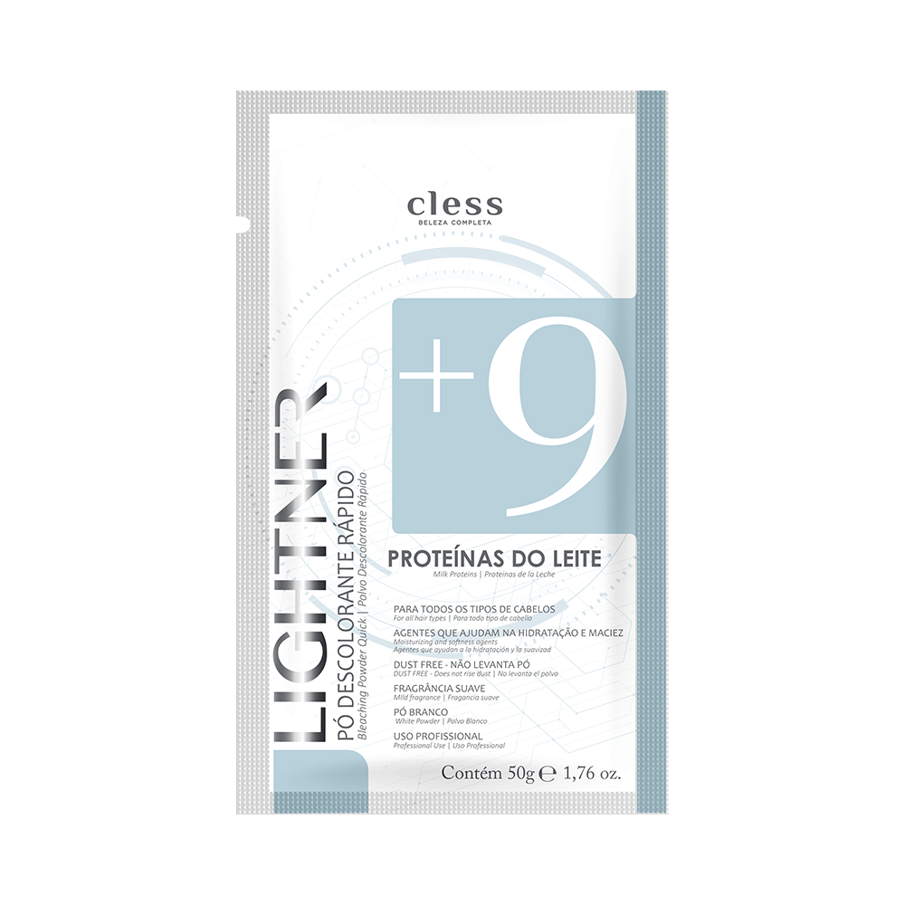 Pó Descolorante Cless Lightner Proteínas do Leite 50g