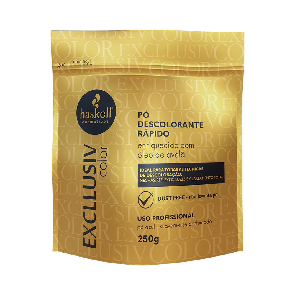 Pó Descolorante Haskell Excllusiv Color Rápido 250g