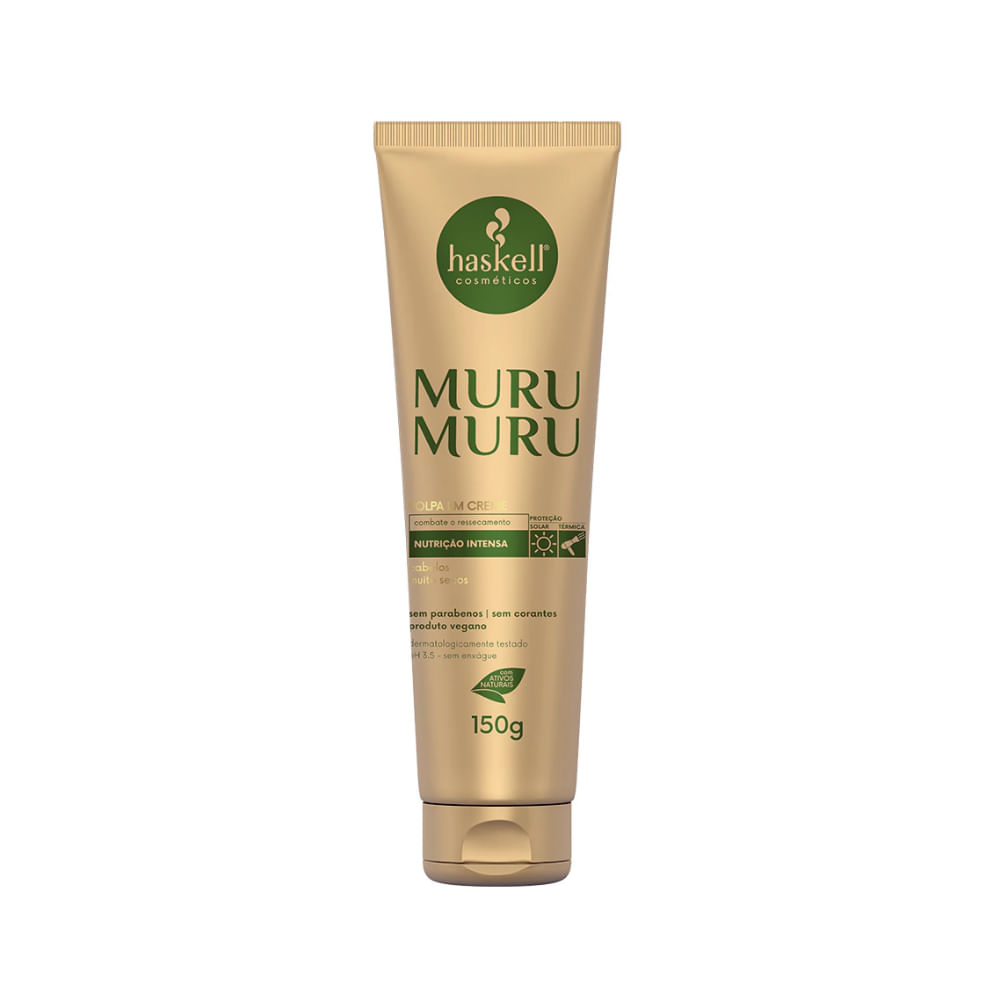 Poupa em Creme Capilar Haskell Murumuru Nutrição Prolongada 150g