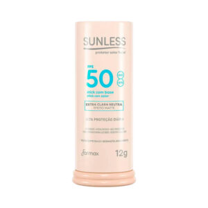 Protetor Facial Stick Sunless FPS 50 com Base Extra Clara Neutra 12g