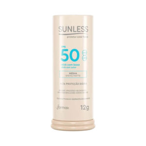 Protetor Facial Stick Sunless FPS 50 com Base Média 12g