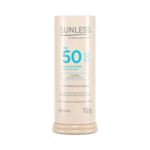 Protetor Facial Stick Sunless FPS 50 com Base Clara 12g