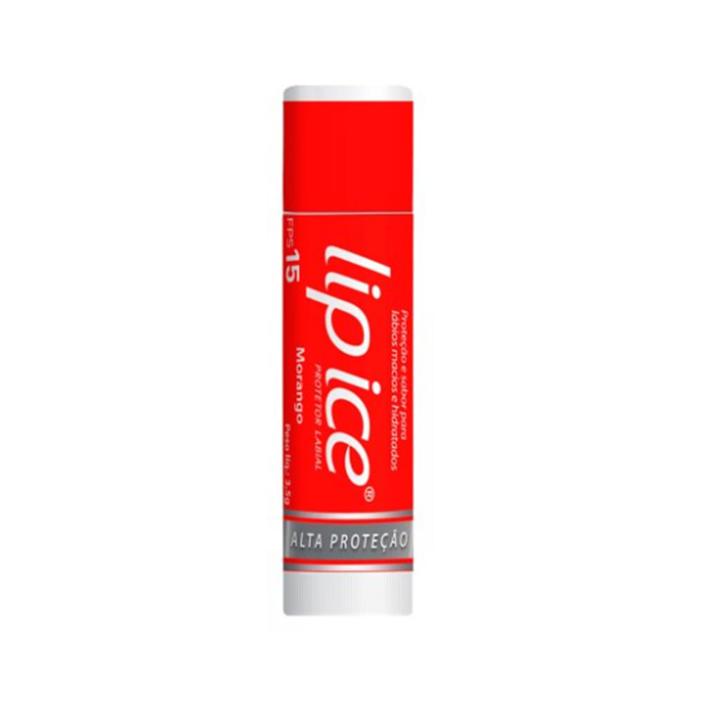 Protetor Labial Lip Ice Morango FPS15