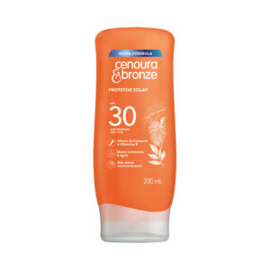 Protetor Solar Cenoura e Bronze FPS 30 200ml