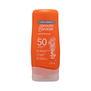 Protetor Solar Cenoura e Bronze FPS 50 110ml