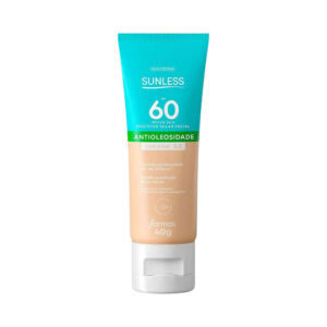 Protetor Solar Facial Sunless FPS 60 Cor 3.0 40g