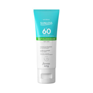 Protetor Solar Facial Sunless FPS 60 sem Cor 40g