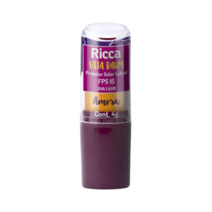 Protetor Solar Labial Ricca Amora FPS 15