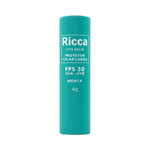 Protetor Solar Labial Ricca Menta FPS30