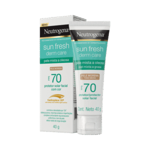 Protetor Solar Neutrogena Facial Pele Morena FPS70 40g
