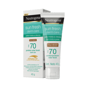 Protetor Solar Neutrogena Facial Pele Negra FPS70 40g
