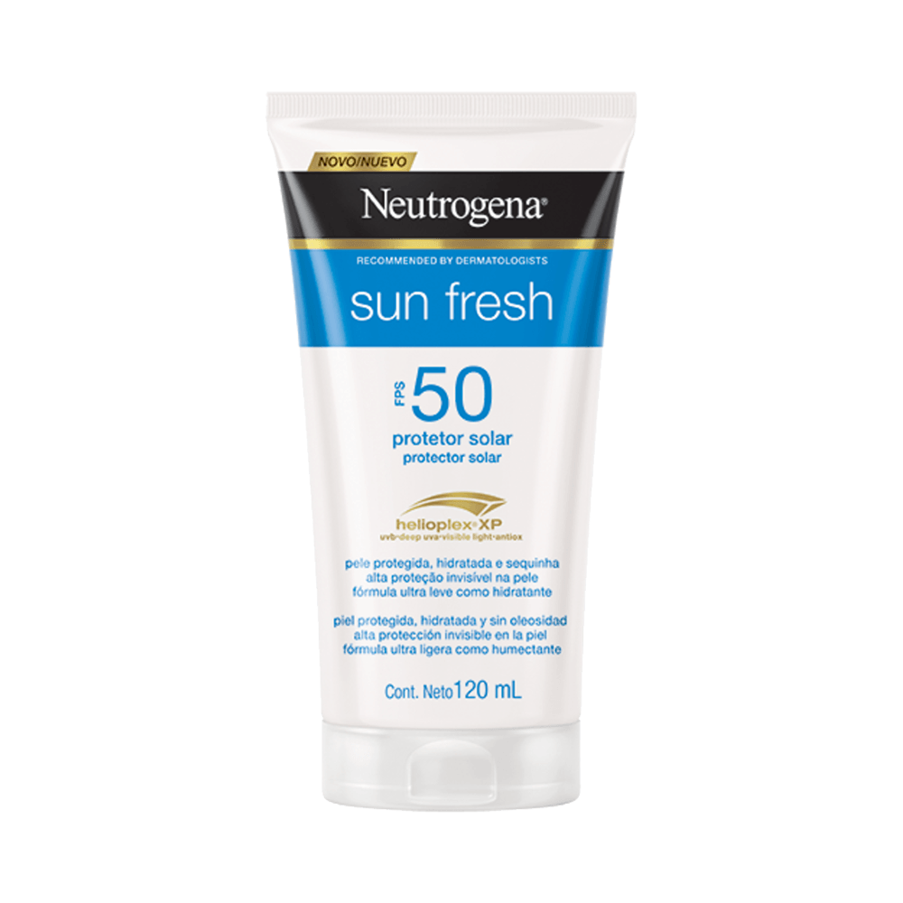 Protetor Solar Neutrogena Sun Fresh 120ml FPS 50