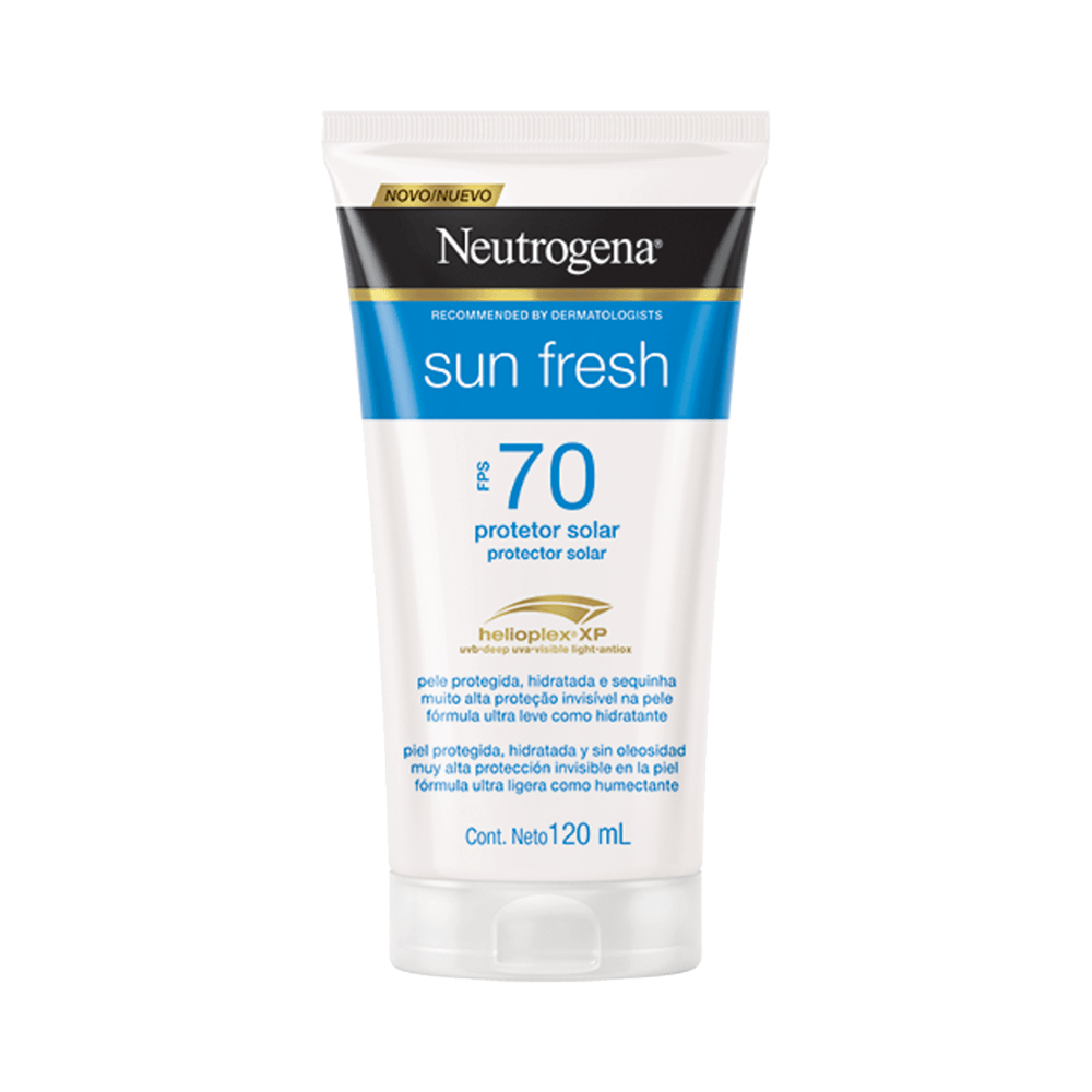 Protetor Solar Neutrogena Sun Fresh 120ml FPS 70