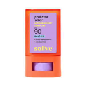 Protetor Solar Sallve Stick Antimanchas FPS 90 Cor 5
