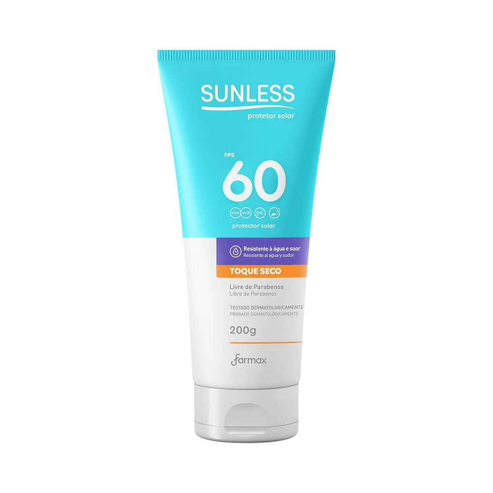 Protetor Solar Sunless FPS 60 200g