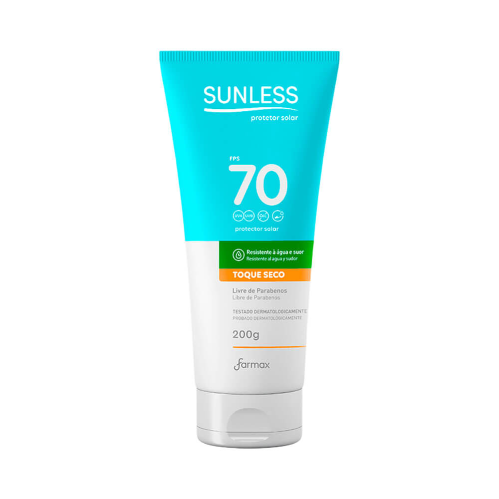 Protetor Solar Sunless FPS 70 200g