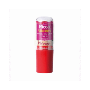 Protetor Ricca Solar Labial FPS15 Morango