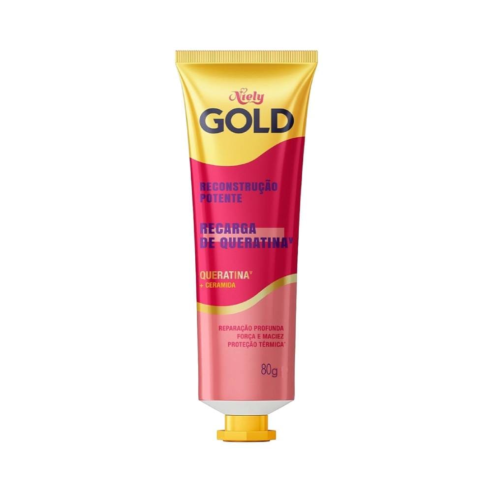 Queratina Líquida Niely Gold Reconstrução Potente 80g