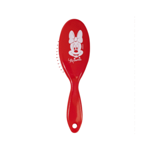 Escova Raquete Marco Boni Oval Disney Minnie Vermelha