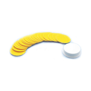Refil Disco Lixa Pedicure Desbaste Ouro Marilu  Com  24Un. e 1 Base