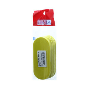 Refil Lixa Pé Sheila Profissional Amarela com 30 Unidades (3185)