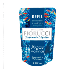 Refil Sabonete Líquido Fiorucci Algas Marinhas 440ml