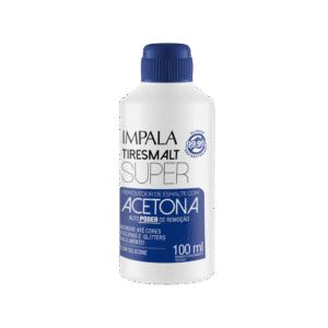 Removedor de Esmalte Impala  com Acetona Tiresmalt Super 100ml