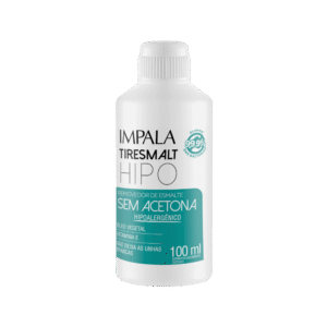 Removedor de Esmalte Impala sem Acetona Tiresmalt Hipo 100ml