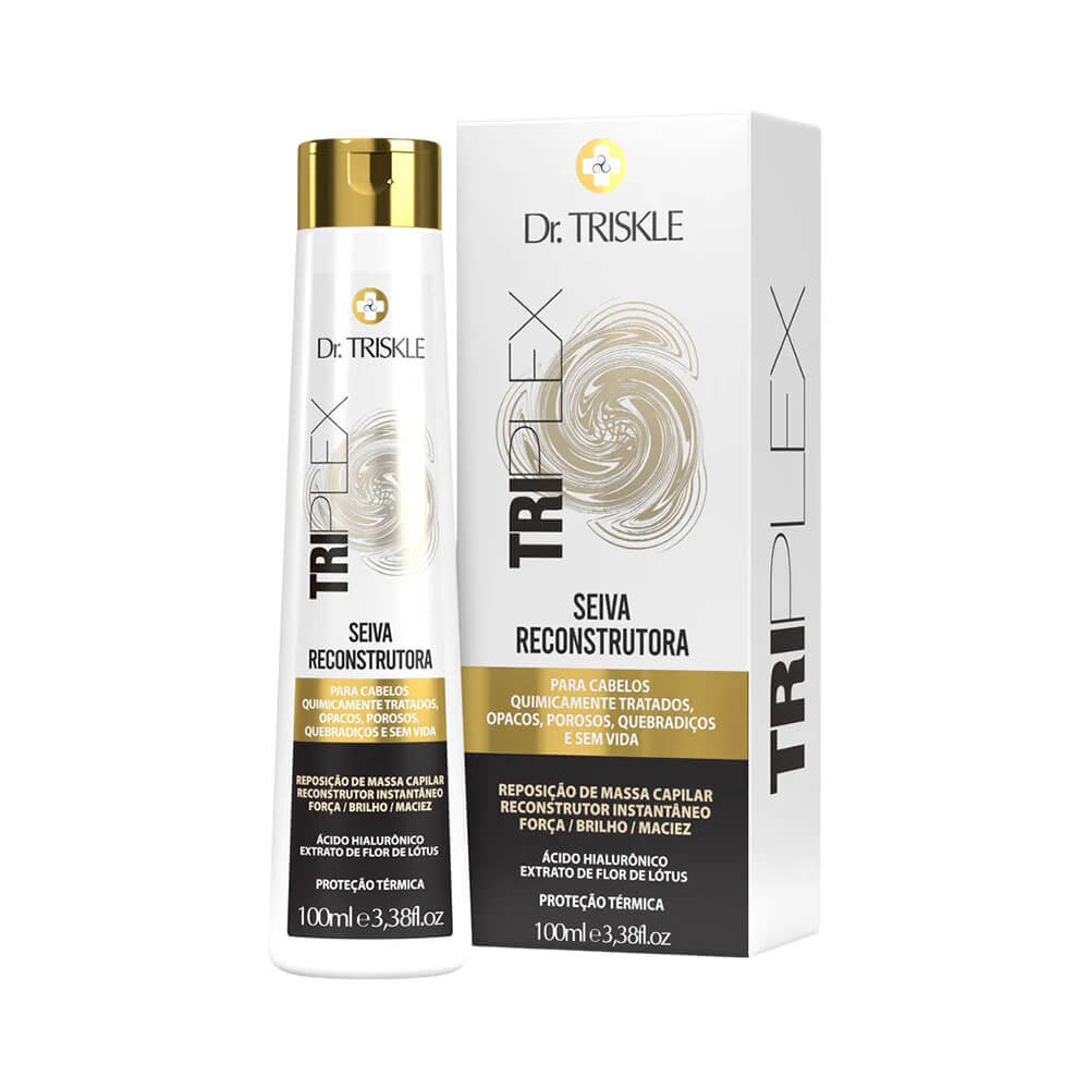 Repositor de Massa Triskle Triplex Seiva Reconstrutora 100ml