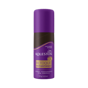 Retoque Instantâneo Spray Koleston Castanho Escuro 100ml