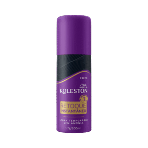 Retoque Instantâneo Spray Koleston Preto 100ml