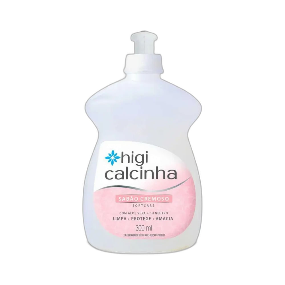 Sabão Cremoso Higi Calcinha Softcare 300ml