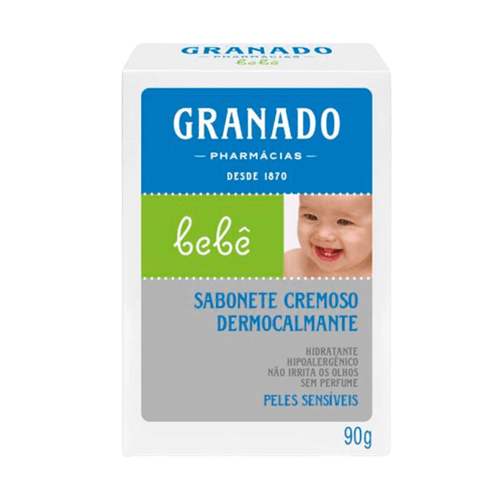 Sabonete Dermocalmante Granado Bebê Peles Sensíveis 90g