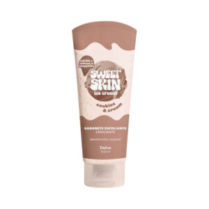 Sabonete Esfoliante Dailus Sweet Skin Ice Cream Cookies & Cream 200ml