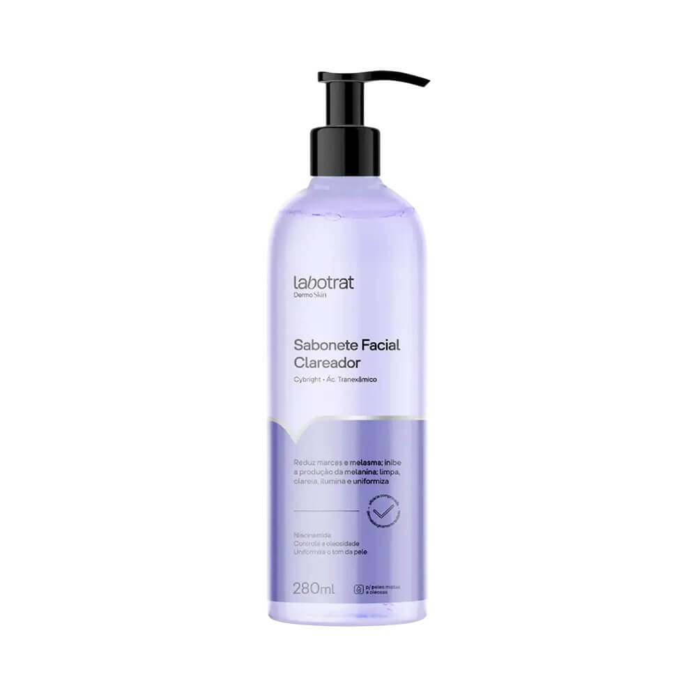 Sabonete Facial Labotrat Dermo Skin Clareador 280ml