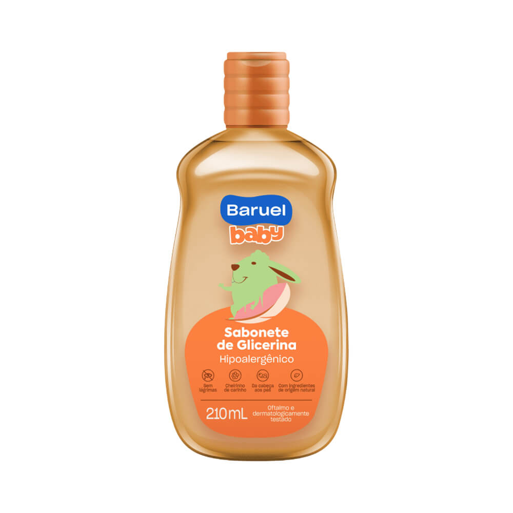 Sabonete Líquido Baruel Baby Glicerina 210ml