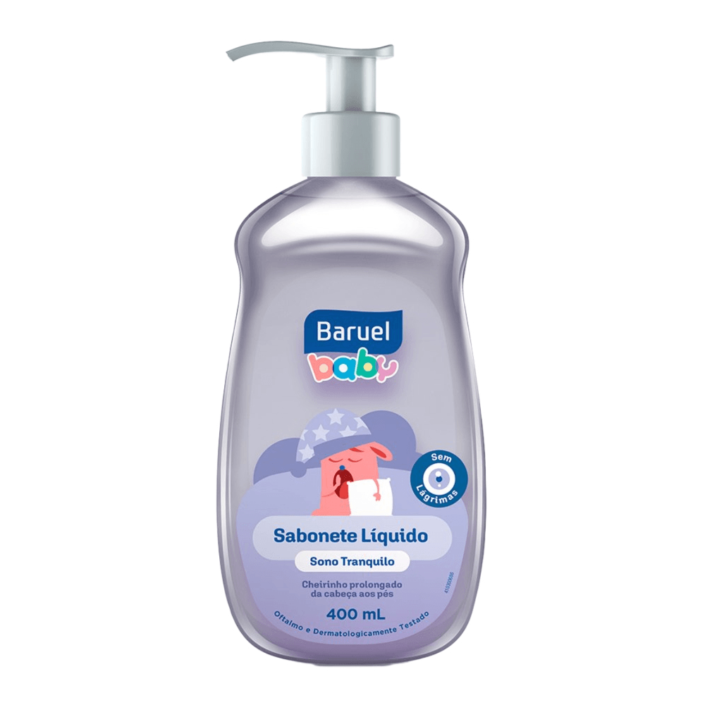 Sabonete Líquido Baruel Baby Sono Tranquilo 400ml