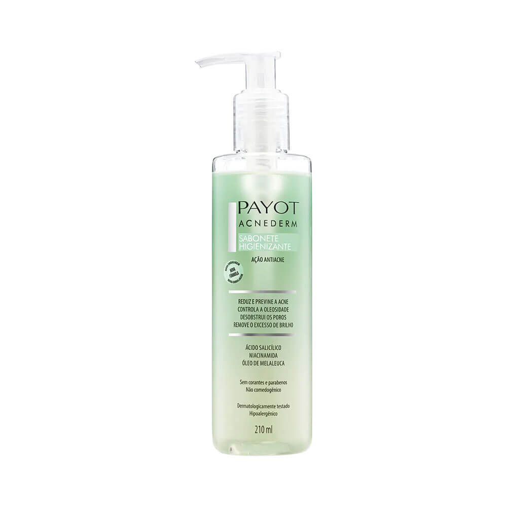 Sabonete Líquido Facial Higienizante Acnederm Payot 210ML