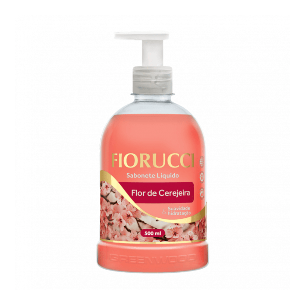 Sabonete Líquido Fiorucci Flor de Cerejeira 500ml