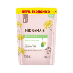 Sabonete Líquido Hidramais Erva Doce Refil 400ml