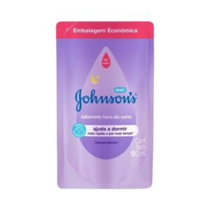 Sabonete Líquido Johnson & Johnson Baby Refil Hora do Sono 180ml